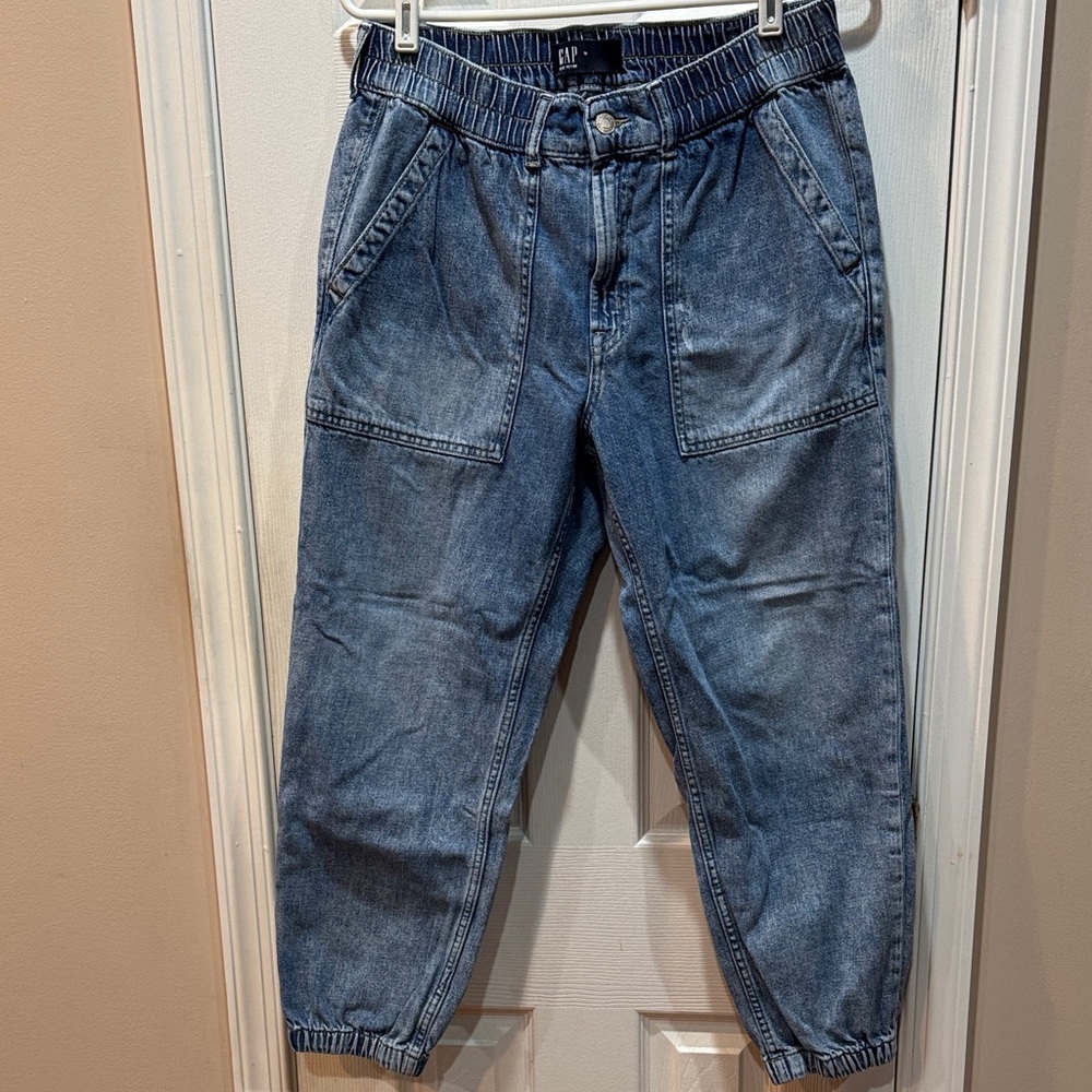 GAP Blue Denim Joggers